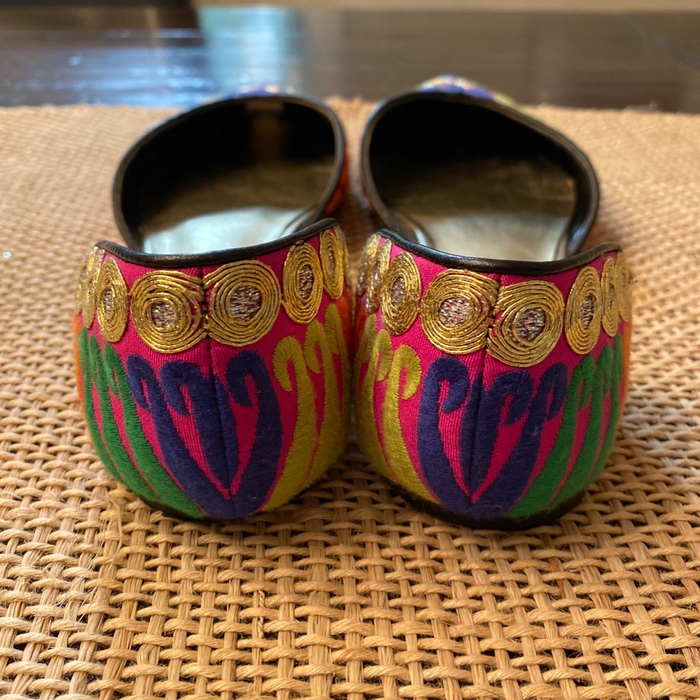 Embroidered Flats - Picture 2 of 5